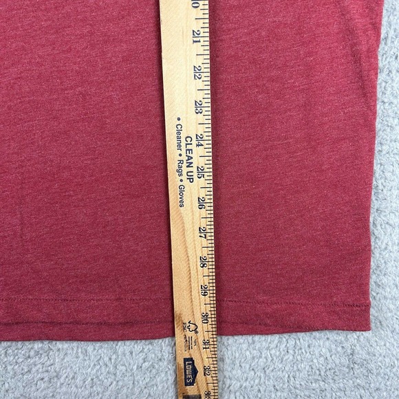 Aeropostale Shirt Men Size XL Red Aero NYC USA Est 1987 Short Sleeve Crew Neck - Picture 5 of 12